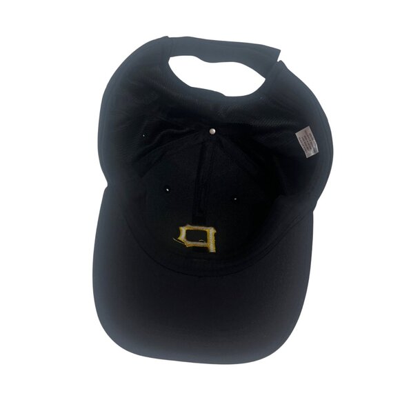 Pittsburgh Pirates Baseball Cap Black Embroidered P Logo Fanwear - Picture 6 of 9